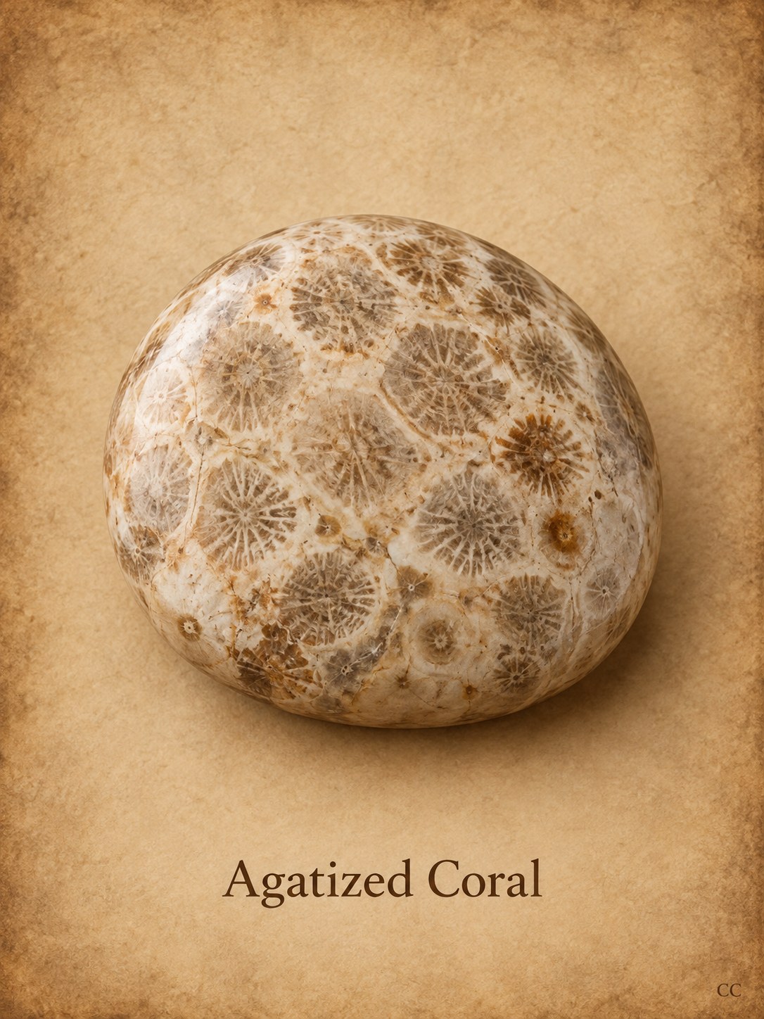 Agatized Coral specimen