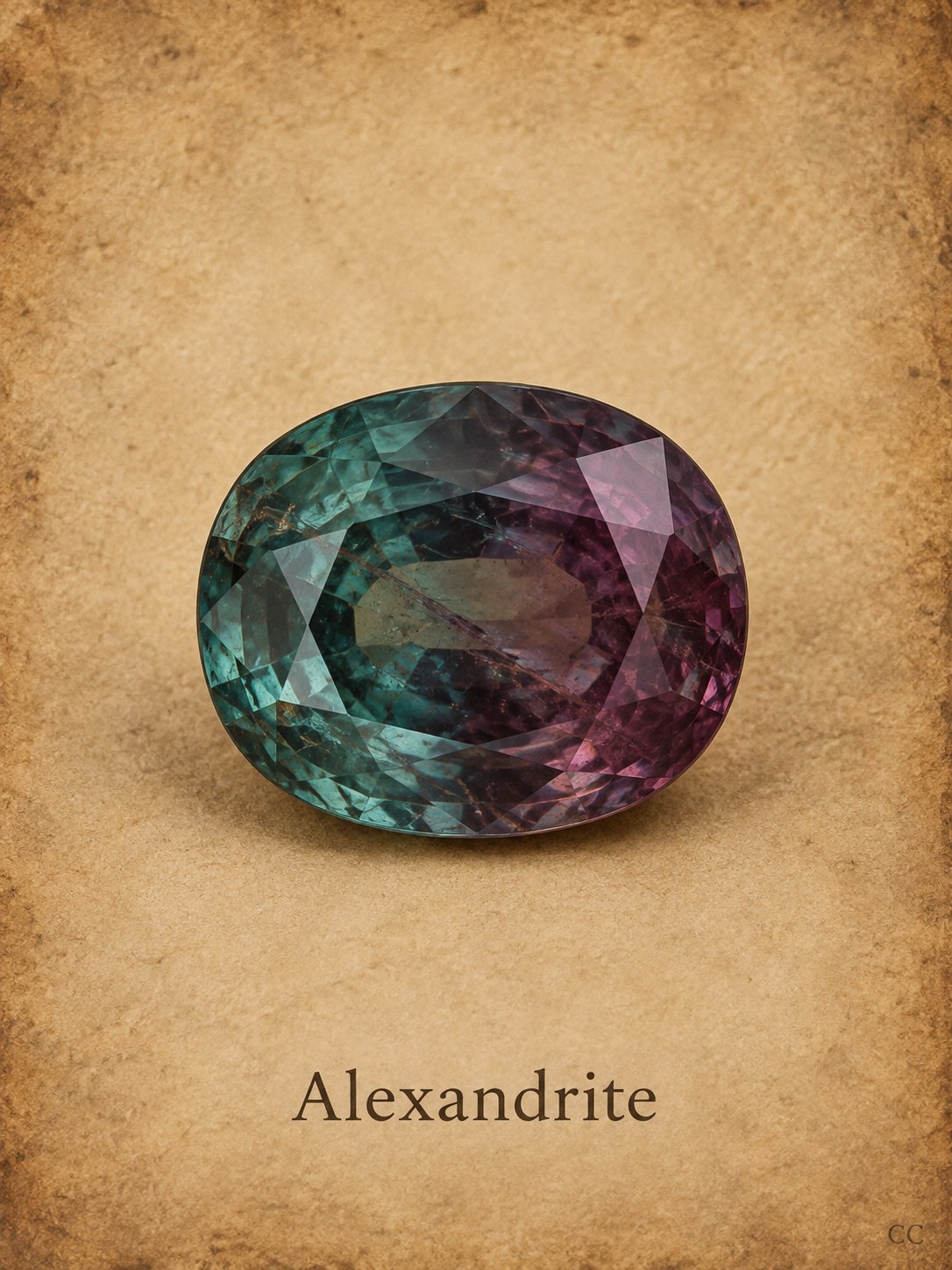 Alexandrite specimen