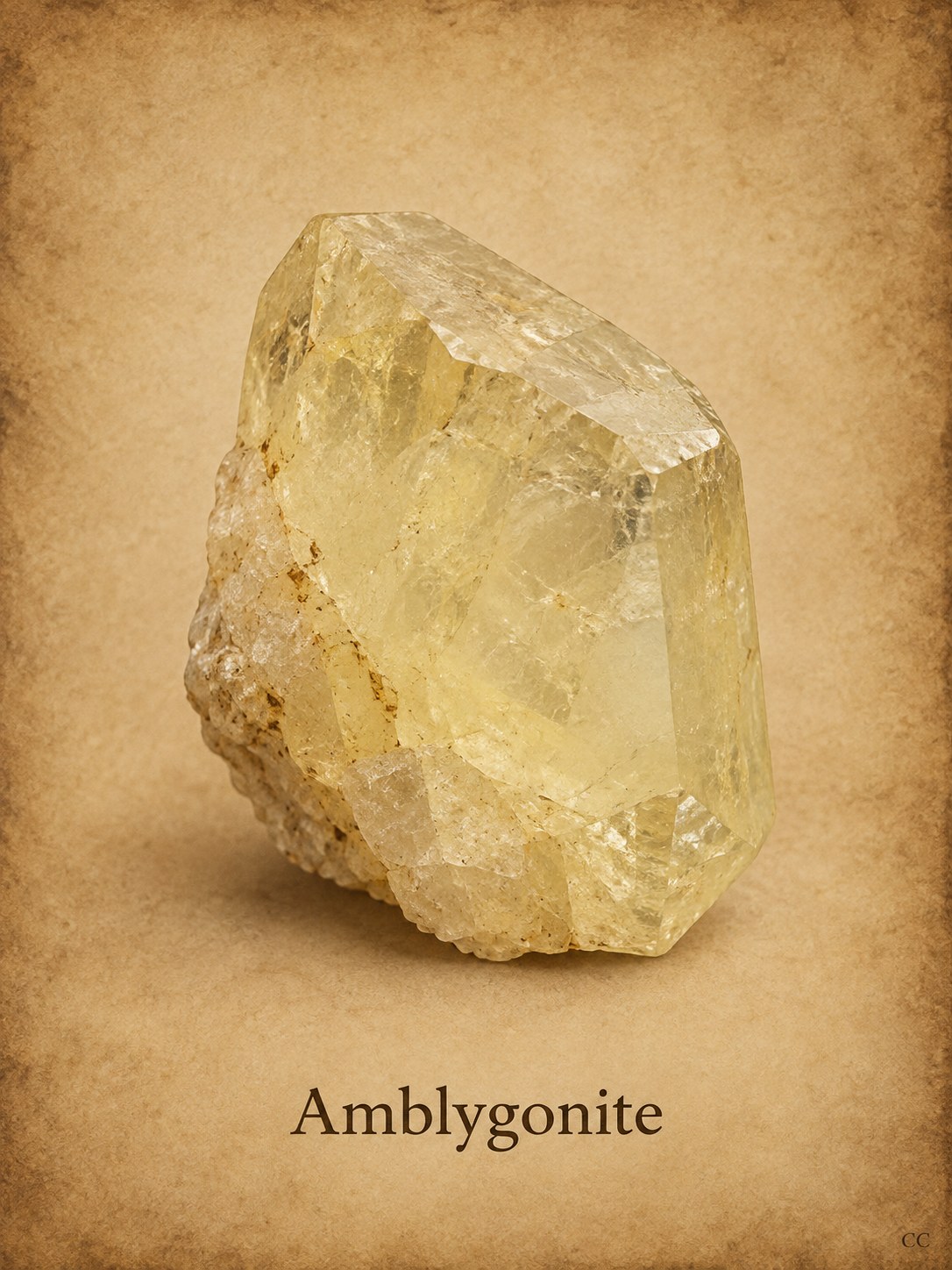 Amblygonite specimen