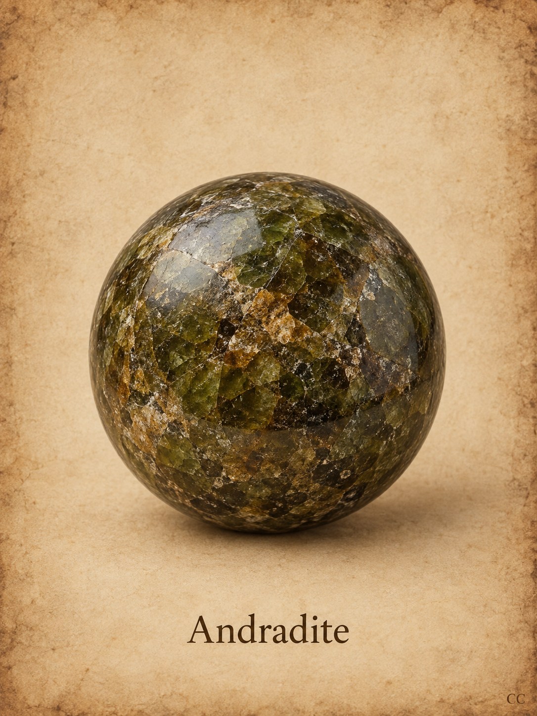 Andradite specimen