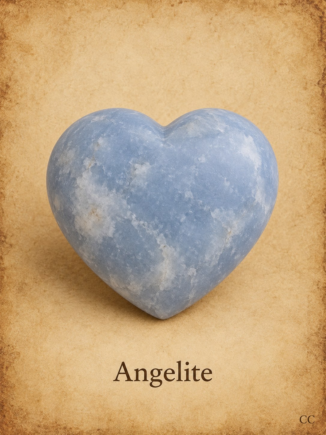 Angelite specimen
