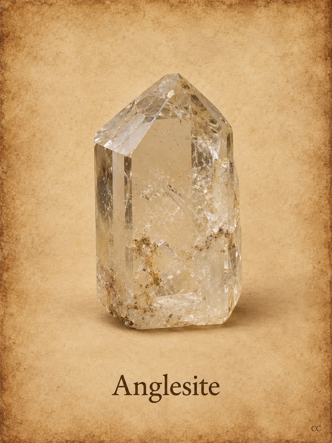 Anglesite specimen