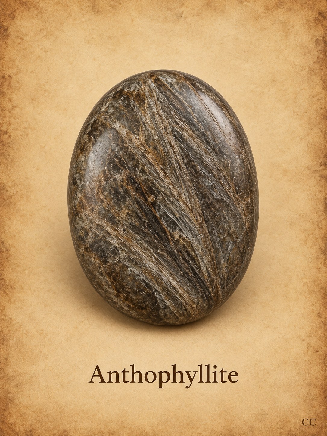 Anthophyllite specimen