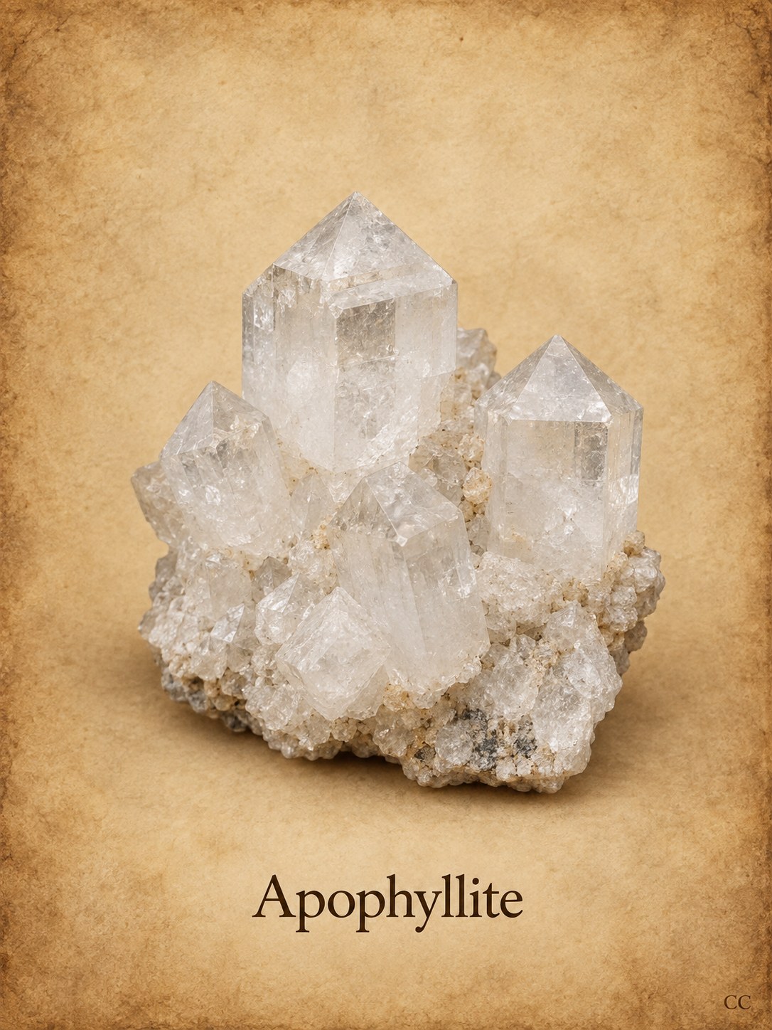 Apophyllite specimen
