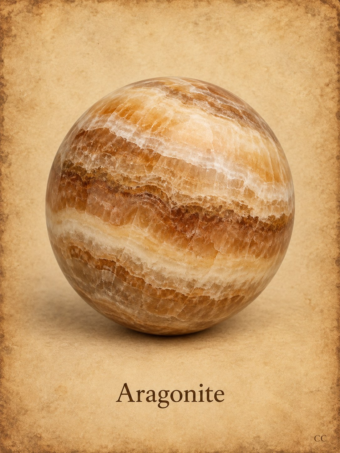 Aragonite specimen