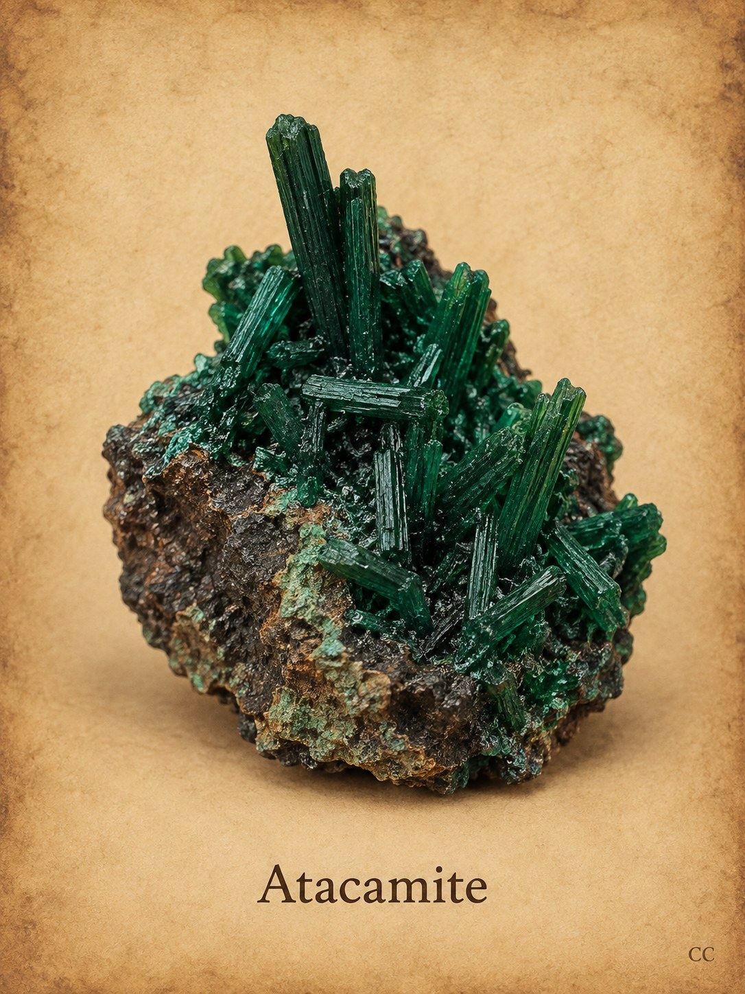 Atacamite specimen