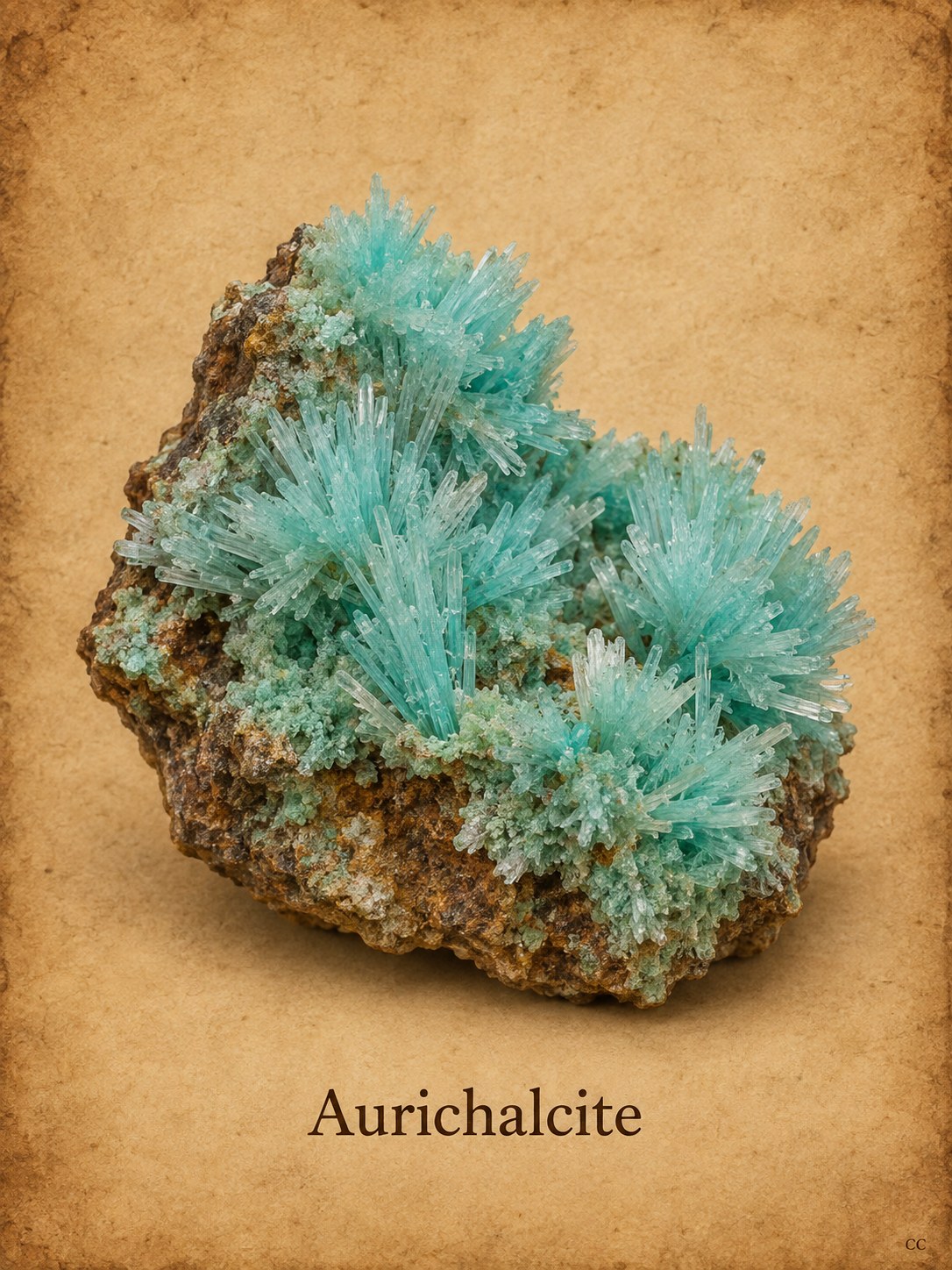 Aurichalcite specimen