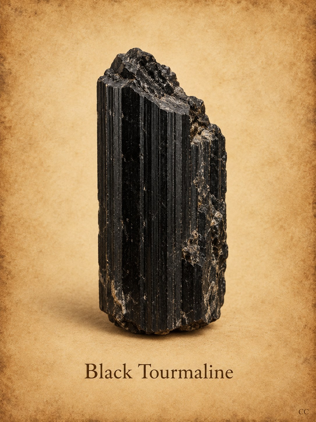 Black Tourmaline specimen