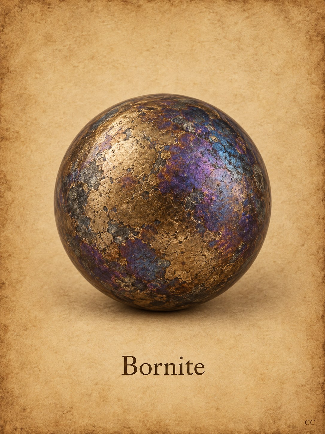 Bornite specimen