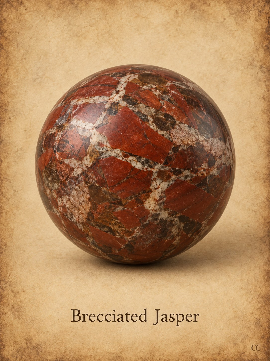 Brecciated Jasper specimen