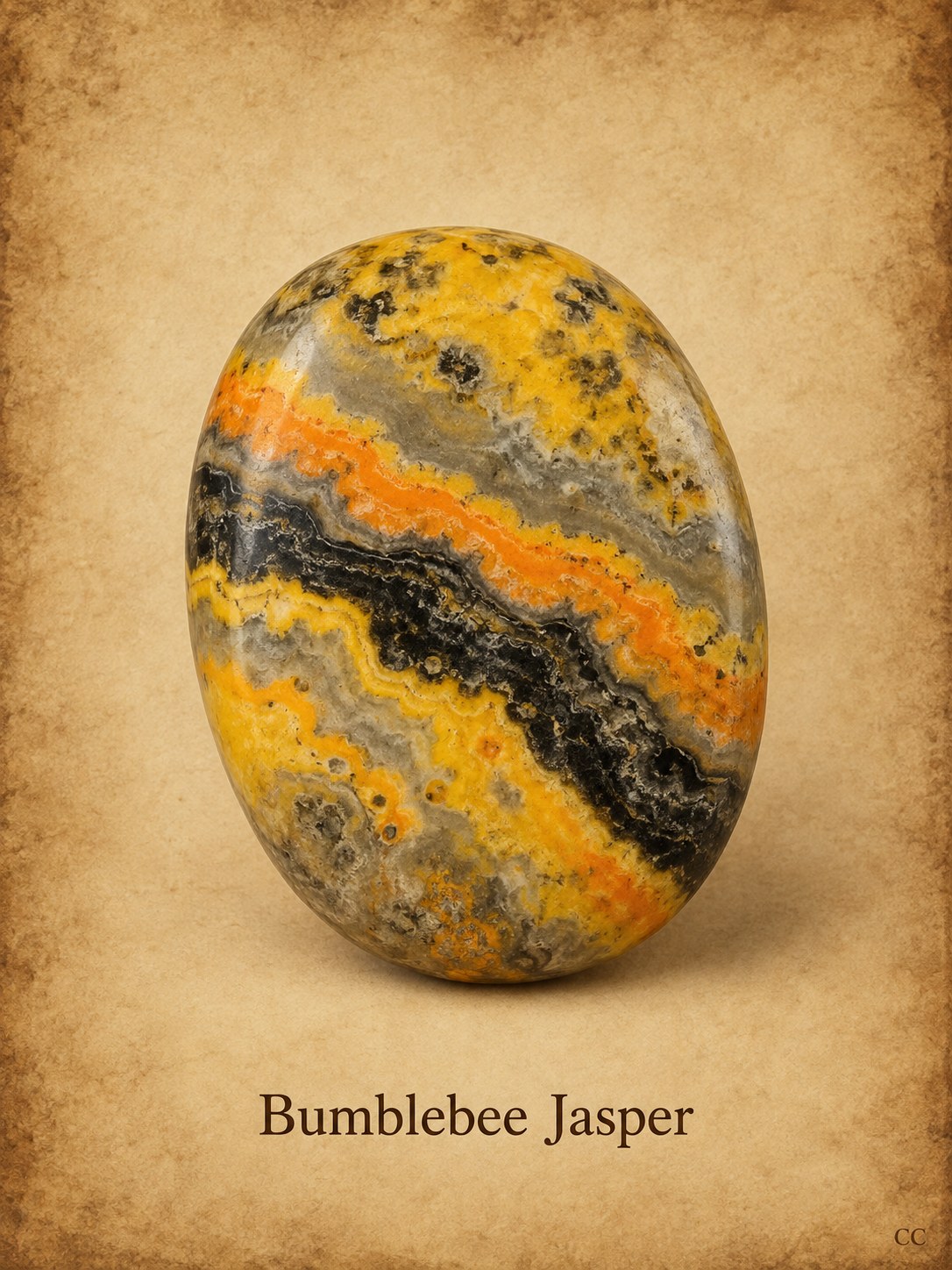 Bumblebee Jasper specimen