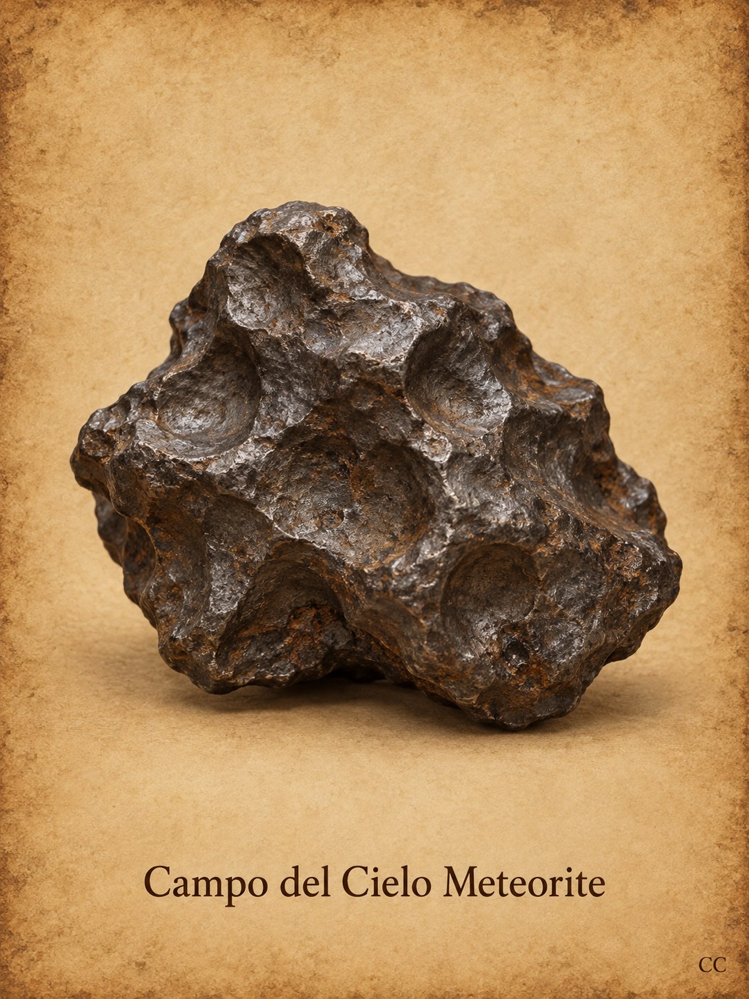 Campo del Cielo Meteorite specimen