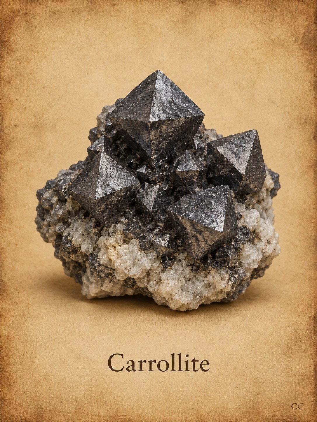 Carrollite specimen