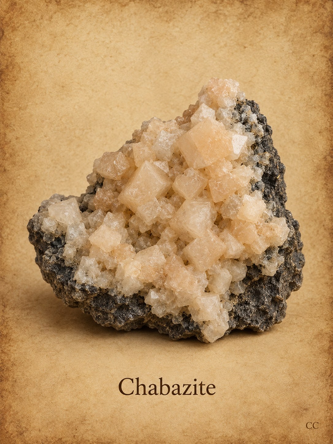 Chabazite specimen