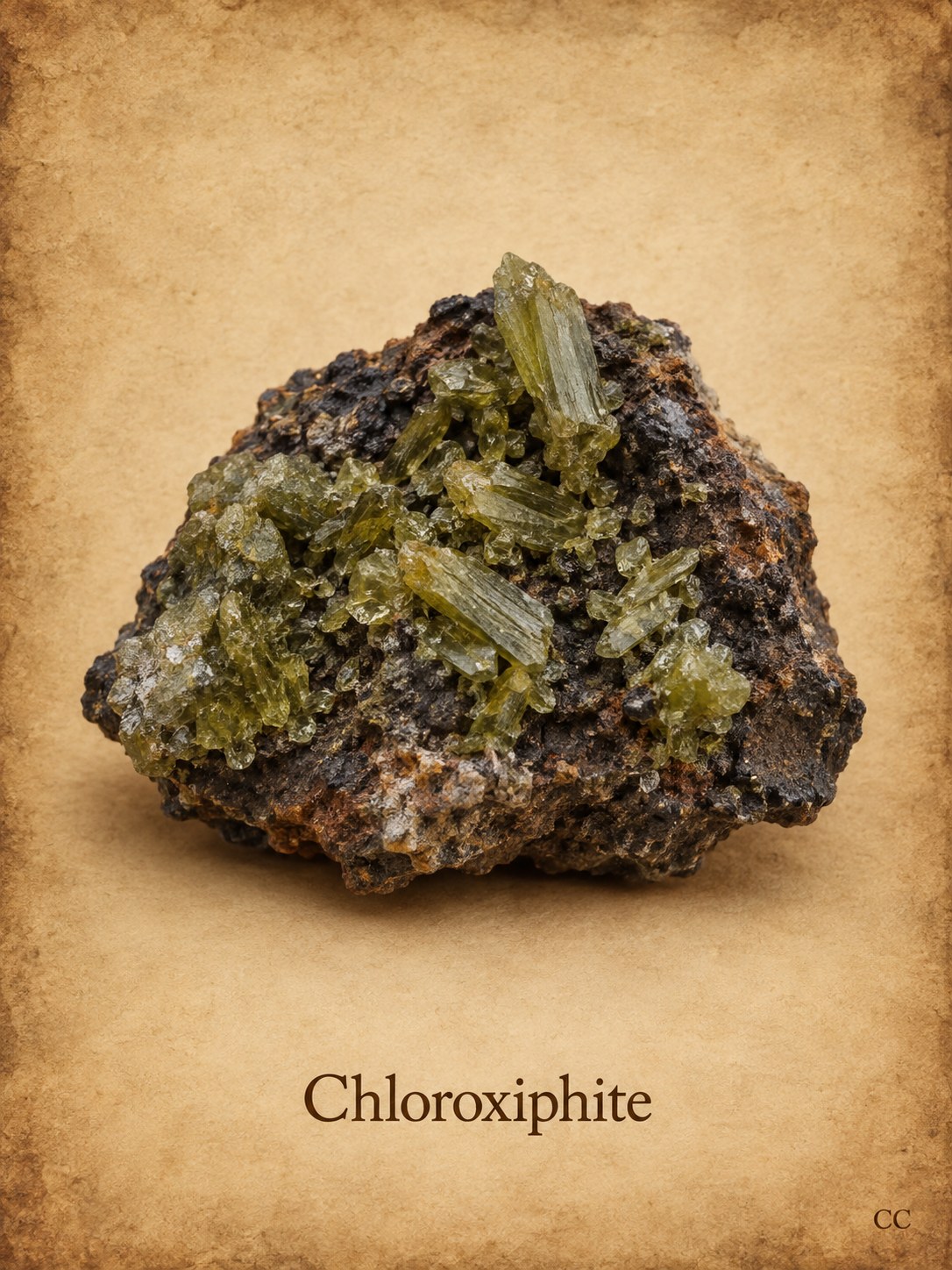 Chloroxiphite specimen