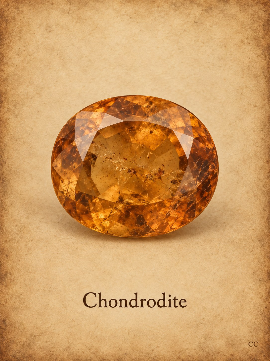 Chondrodite specimen
