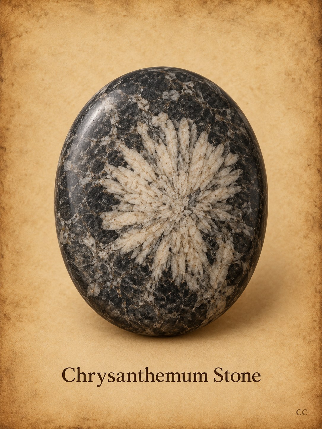 Chrysanthemum Stone specimen