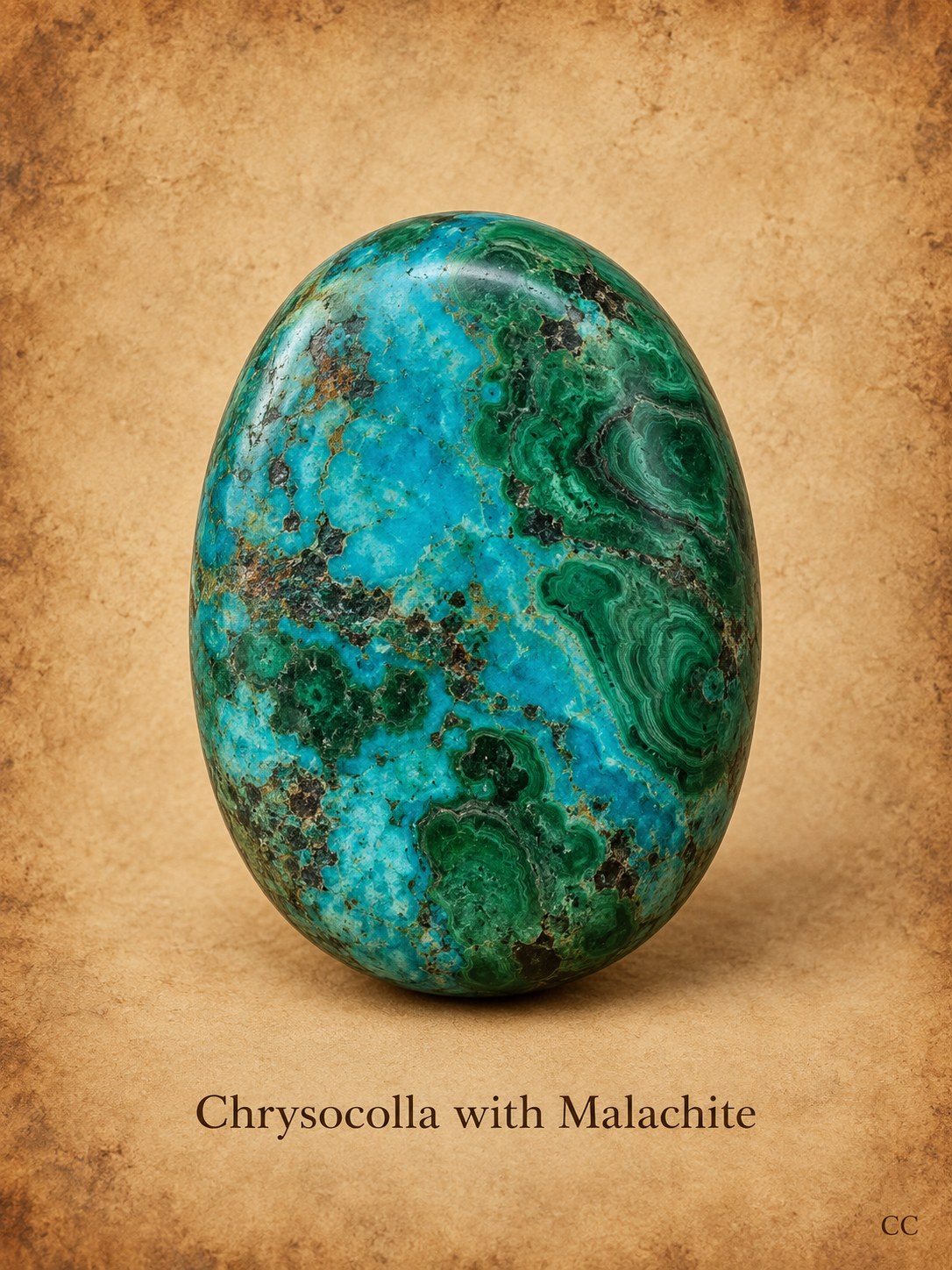 Chrysocolla with Malachite specimen