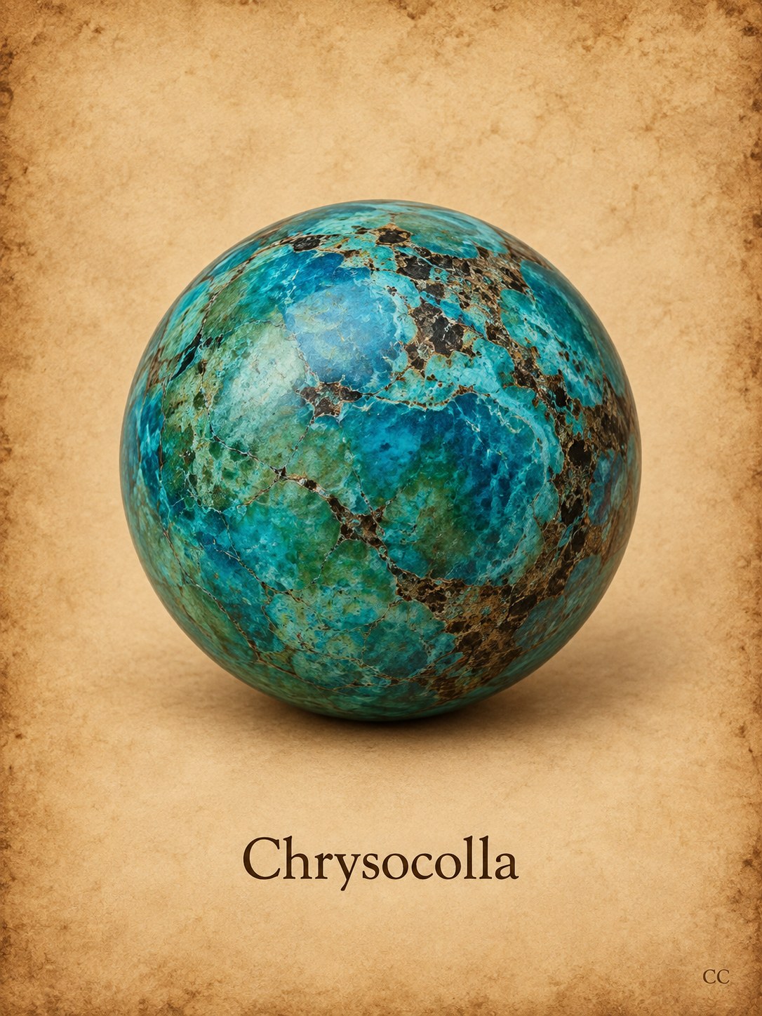Chrysocolla specimen
