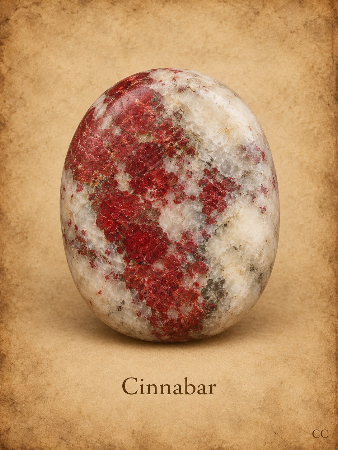 Cinnabar specimen