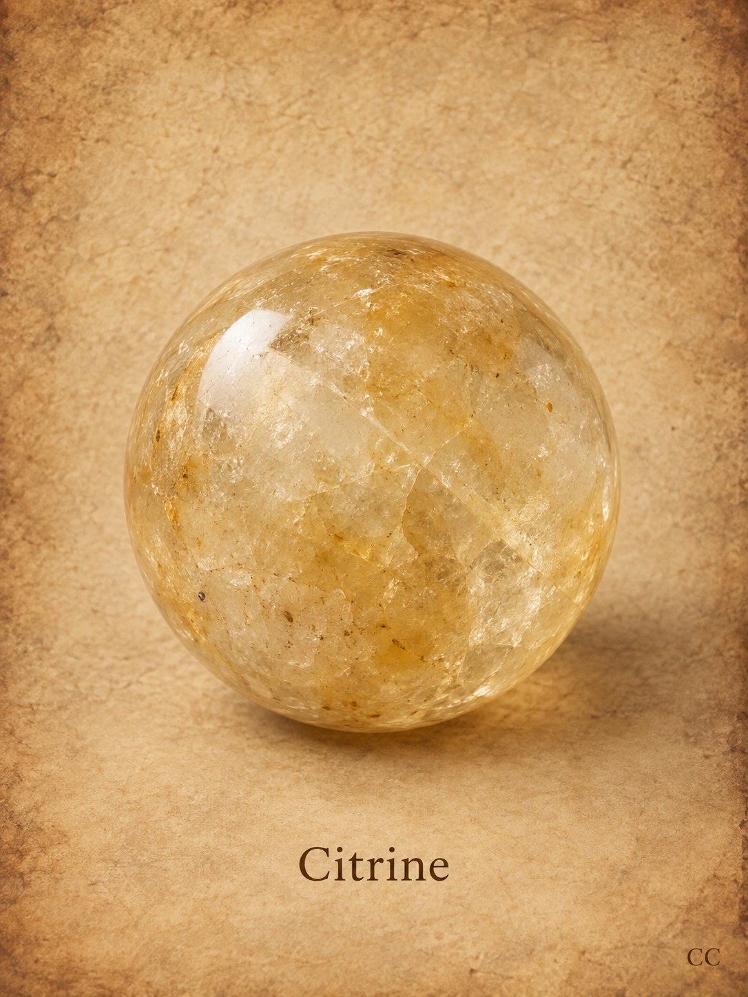 Citrine specimen
