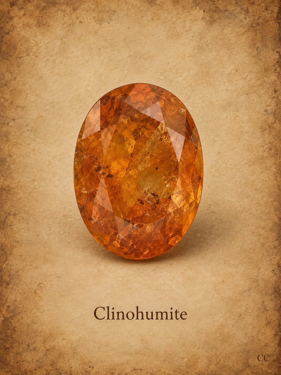 Clinohumite specimen
