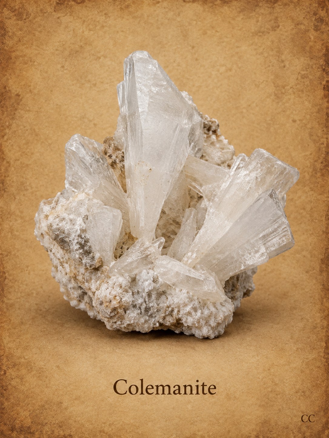 Colemanite specimen