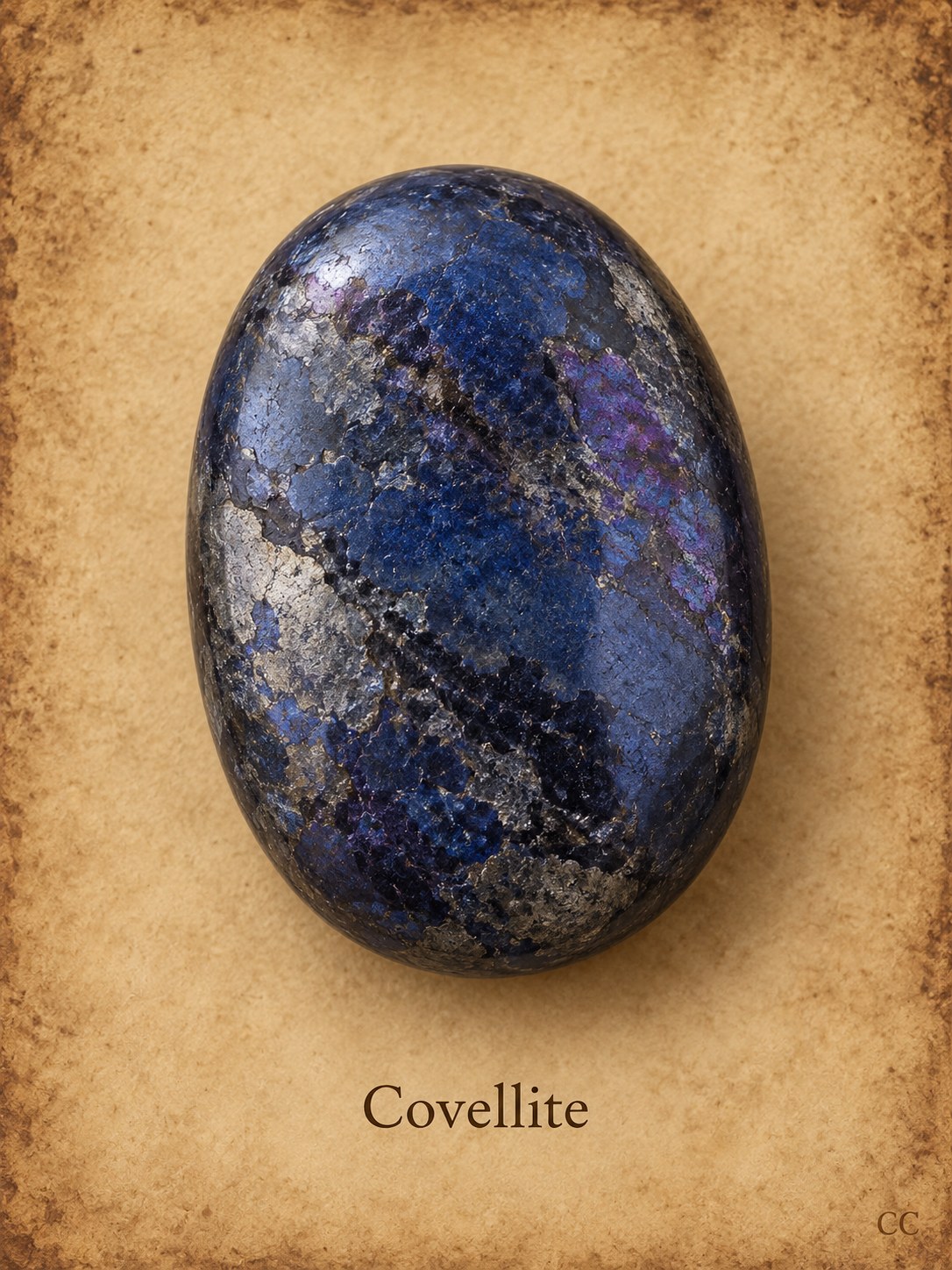 Covellite specimen