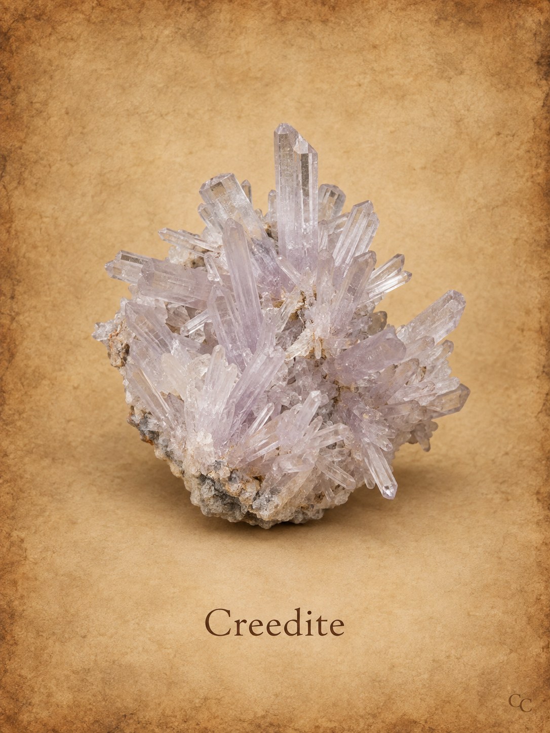 Creedite specimen