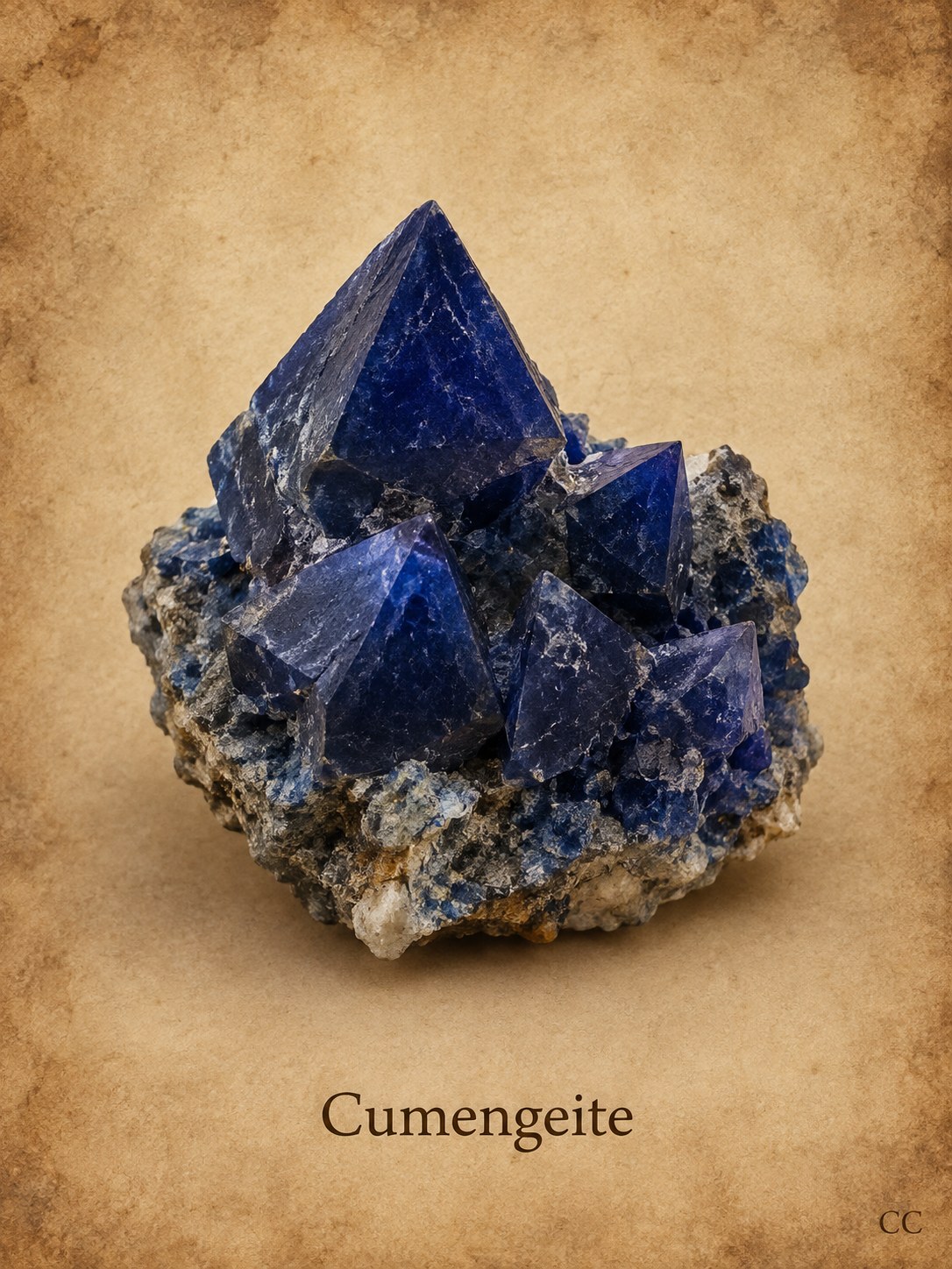 Cumengeite specimen