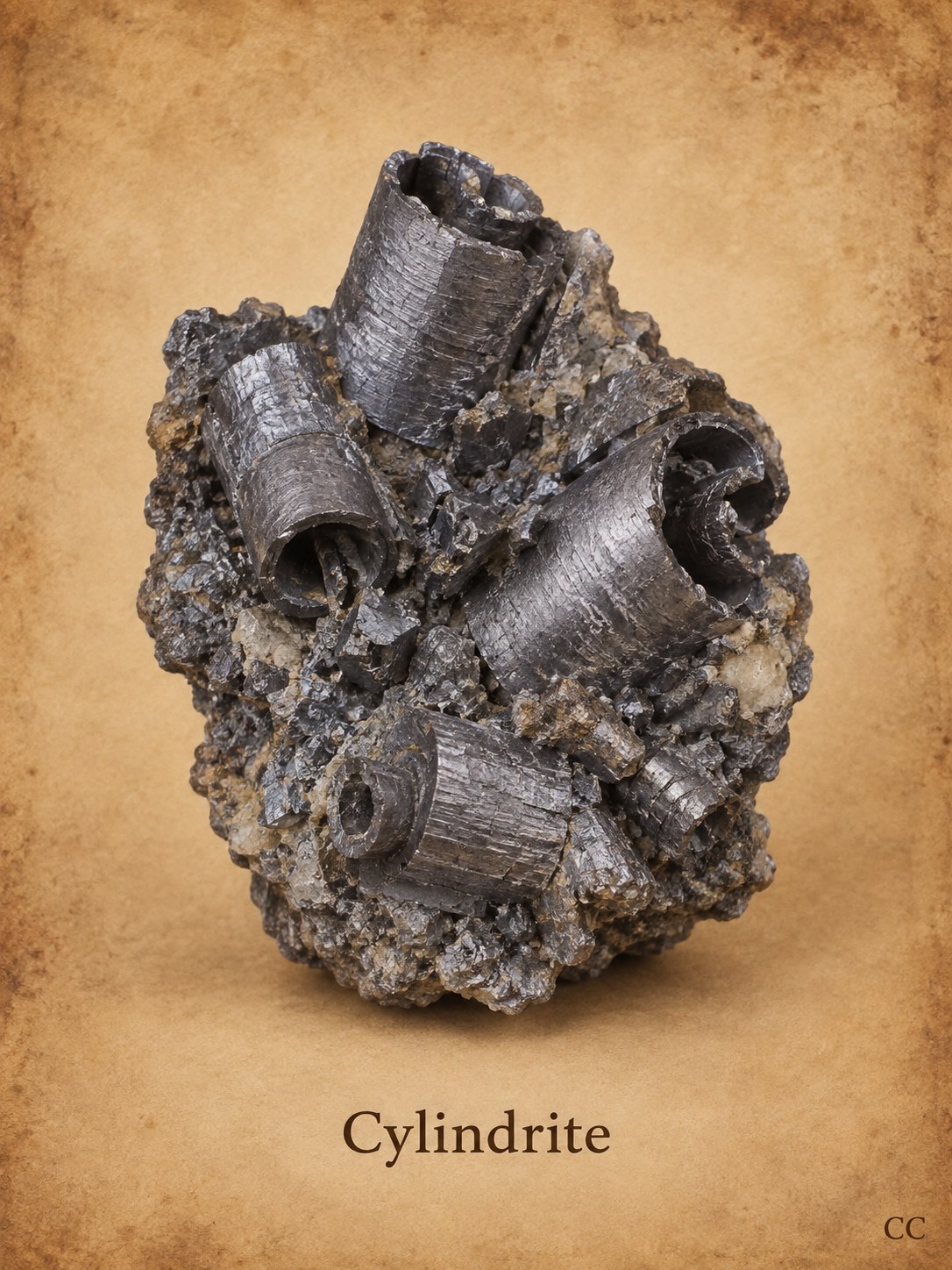 Cylindrite specimen