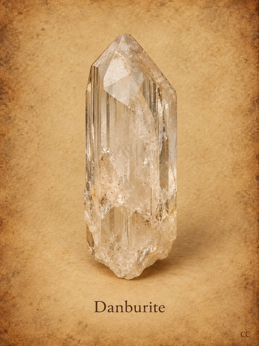 Danburite specimen