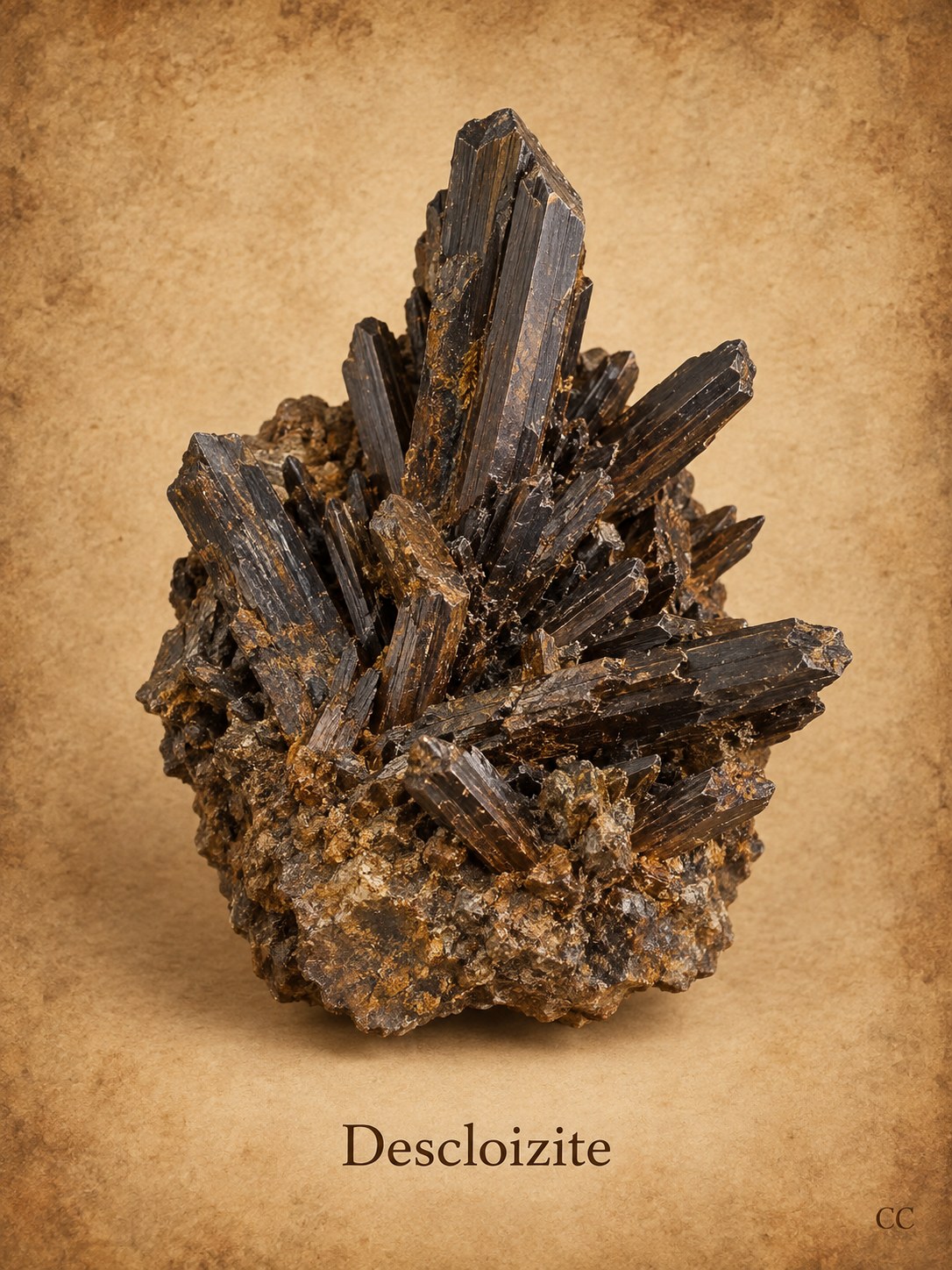 Descloizite specimen