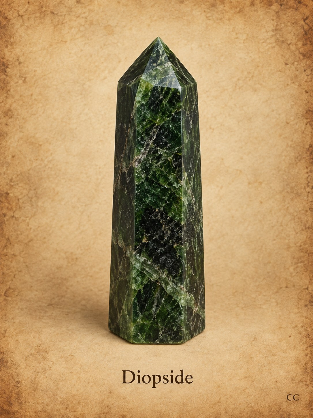 Diopside specimen