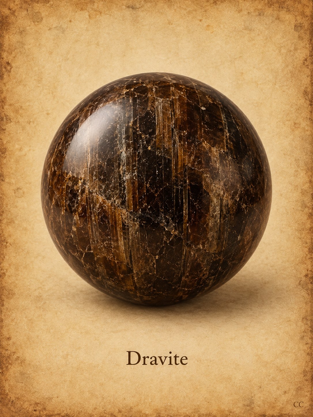 Dravite specimen