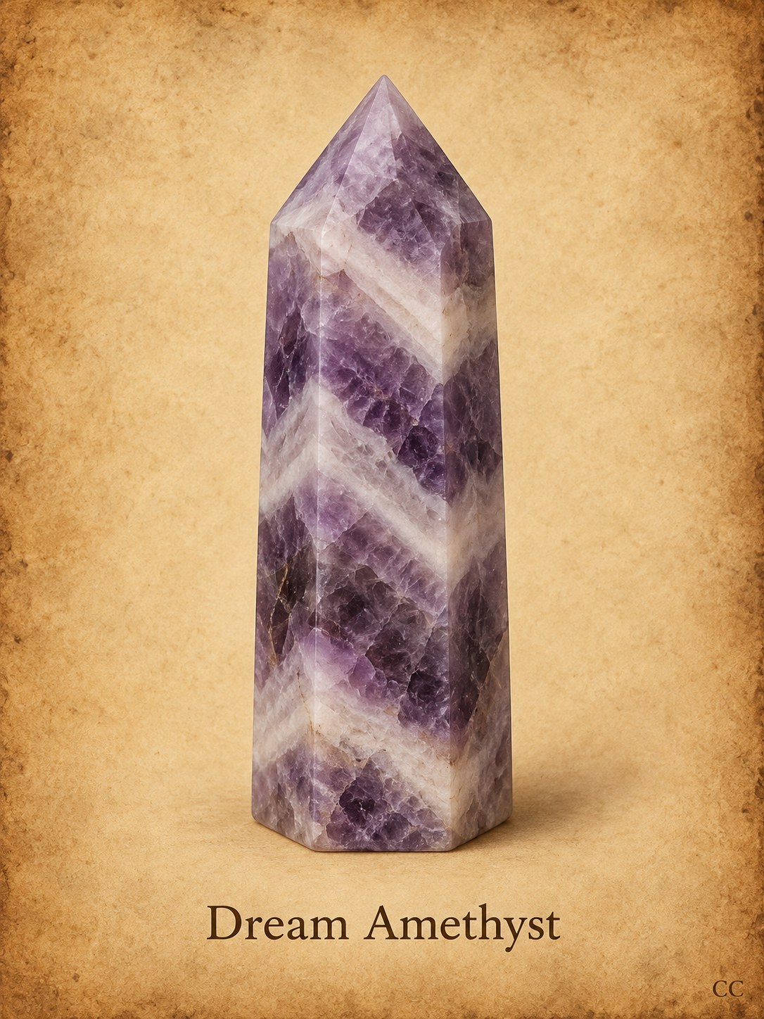 Dream Amethyst specimen