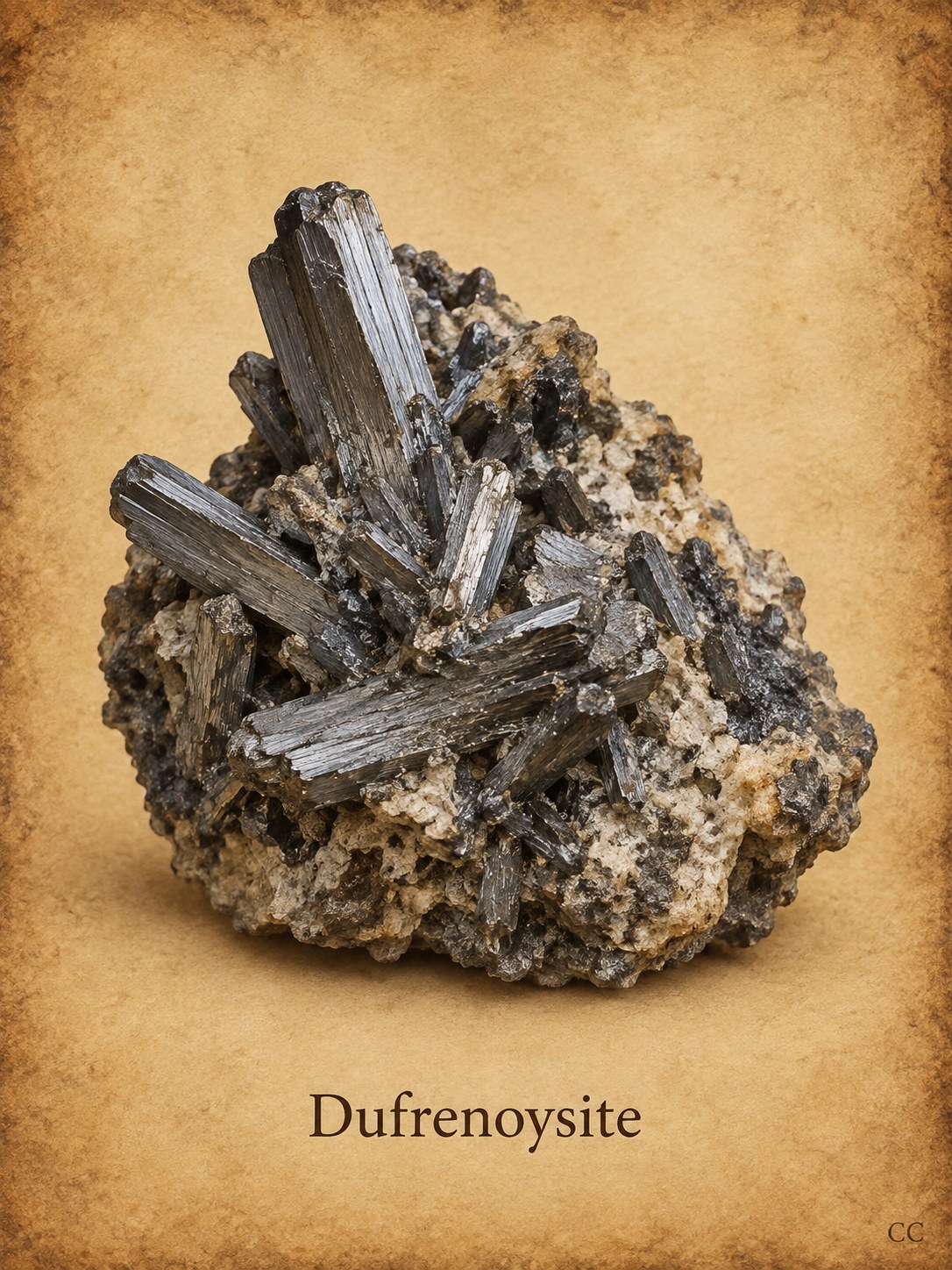 Dufrénoysite specimen