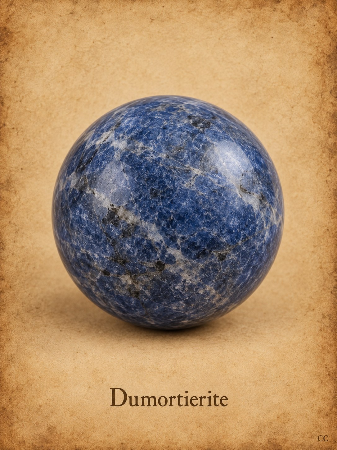 Dumortierite specimen