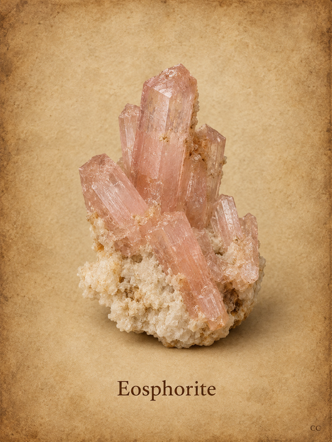 Eosphorite specimen