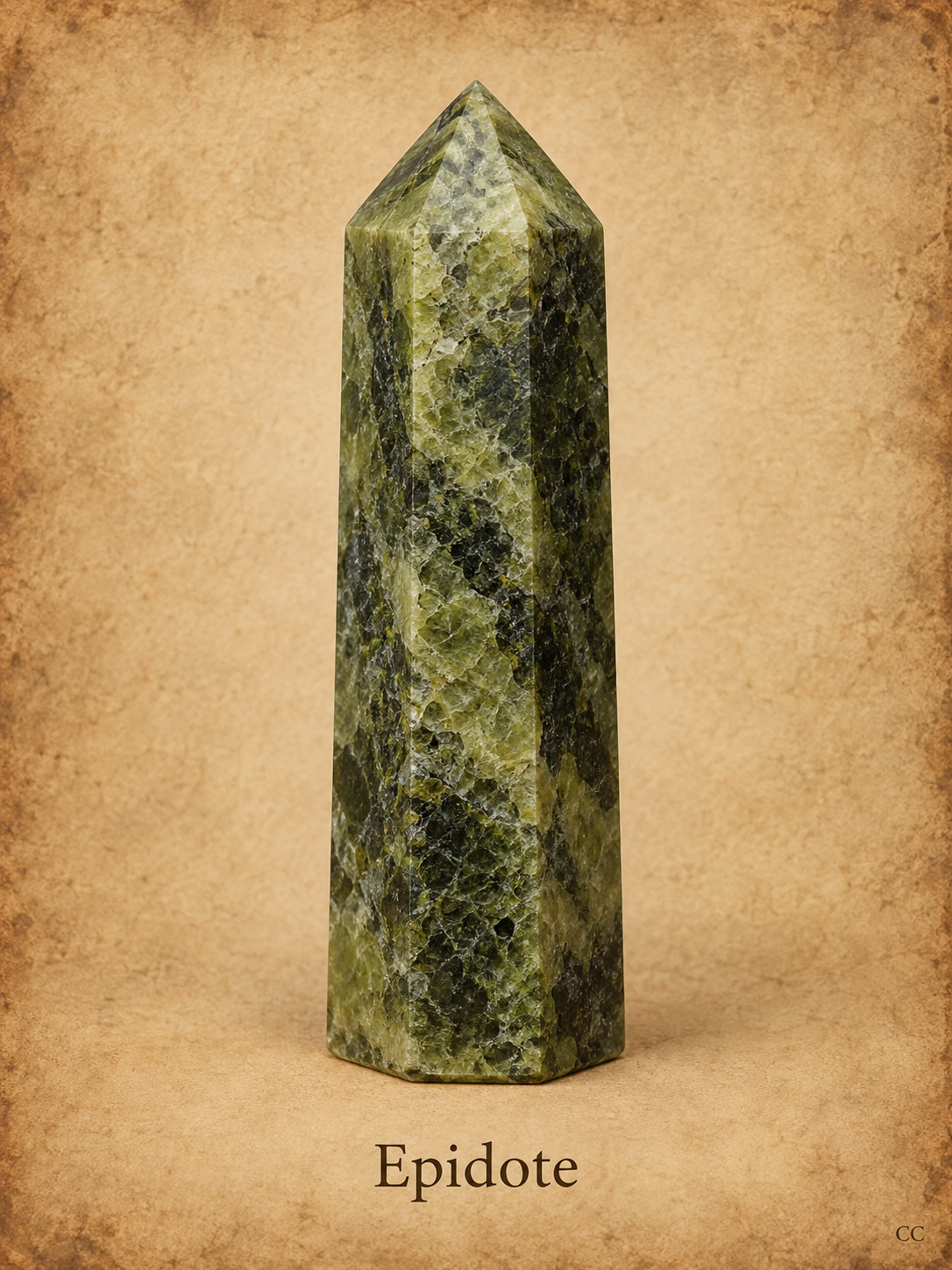 Epidote specimen