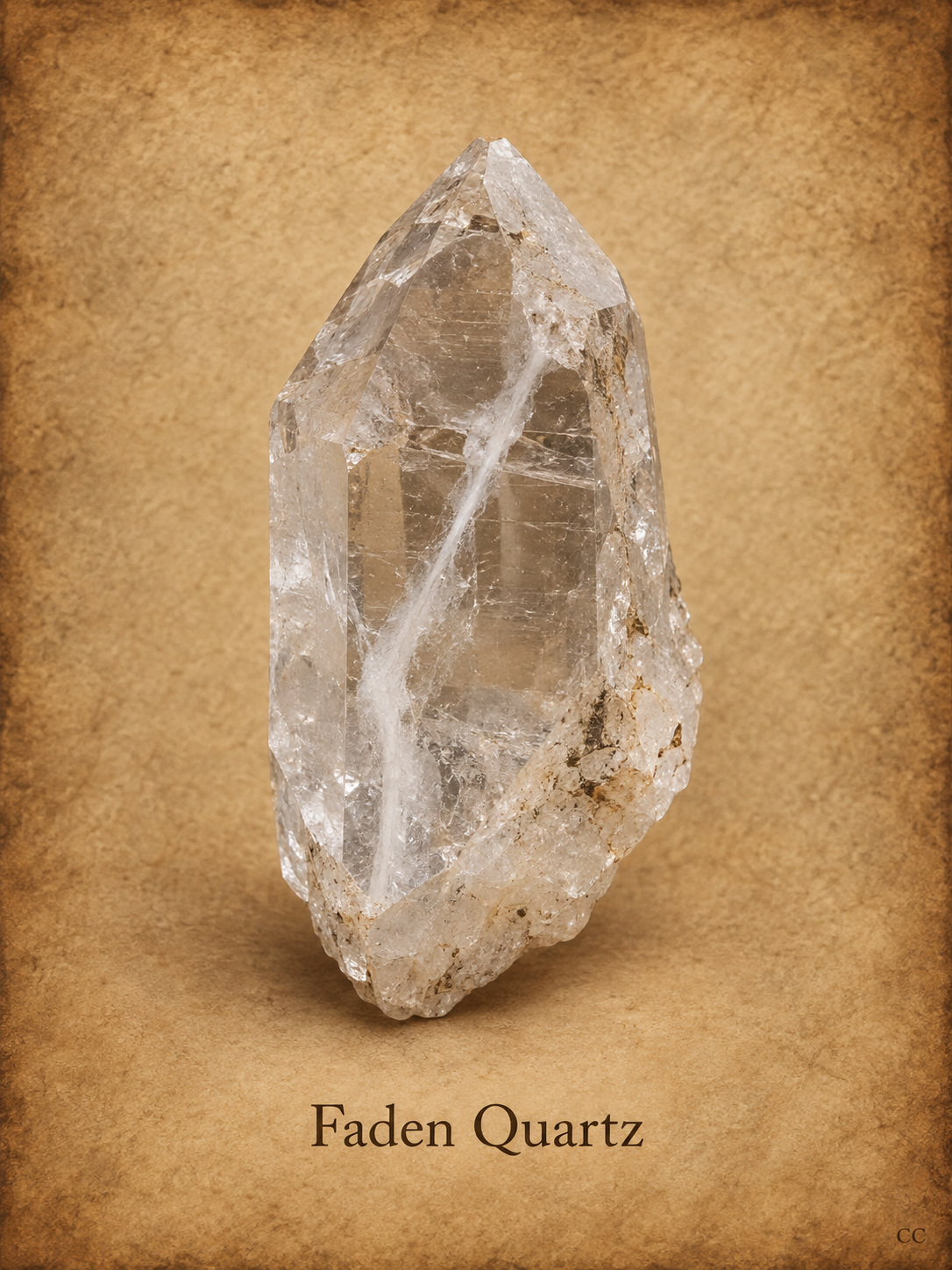 Faden Quartz specimen