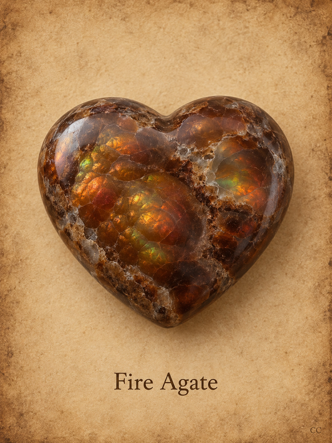 Fire Agate specimen