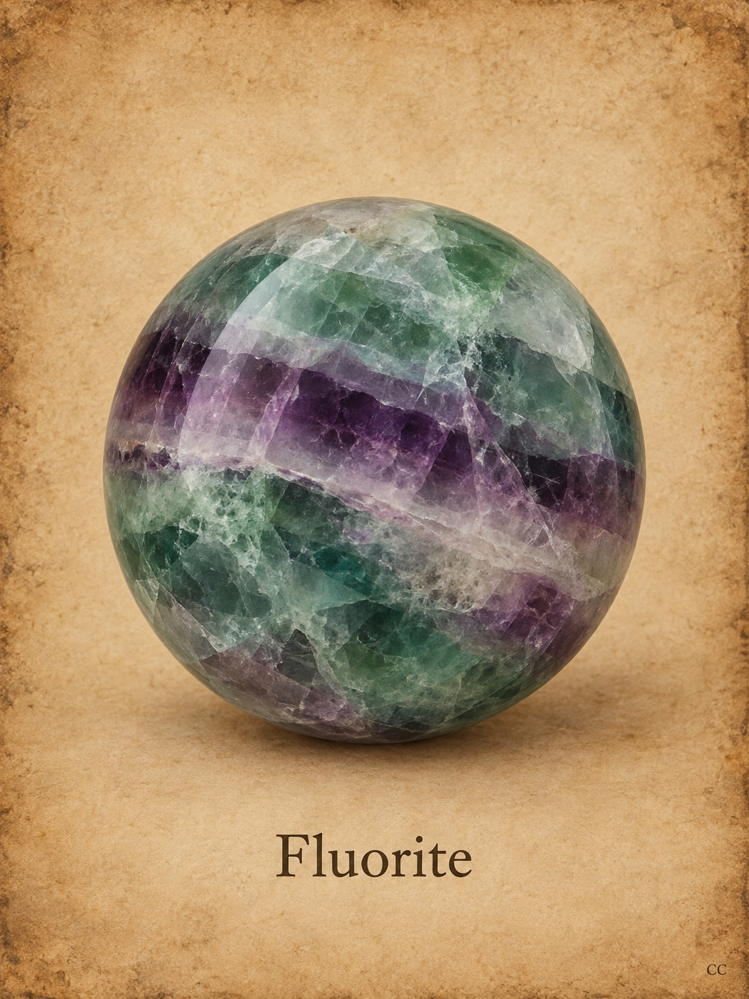 Fluorite specimen