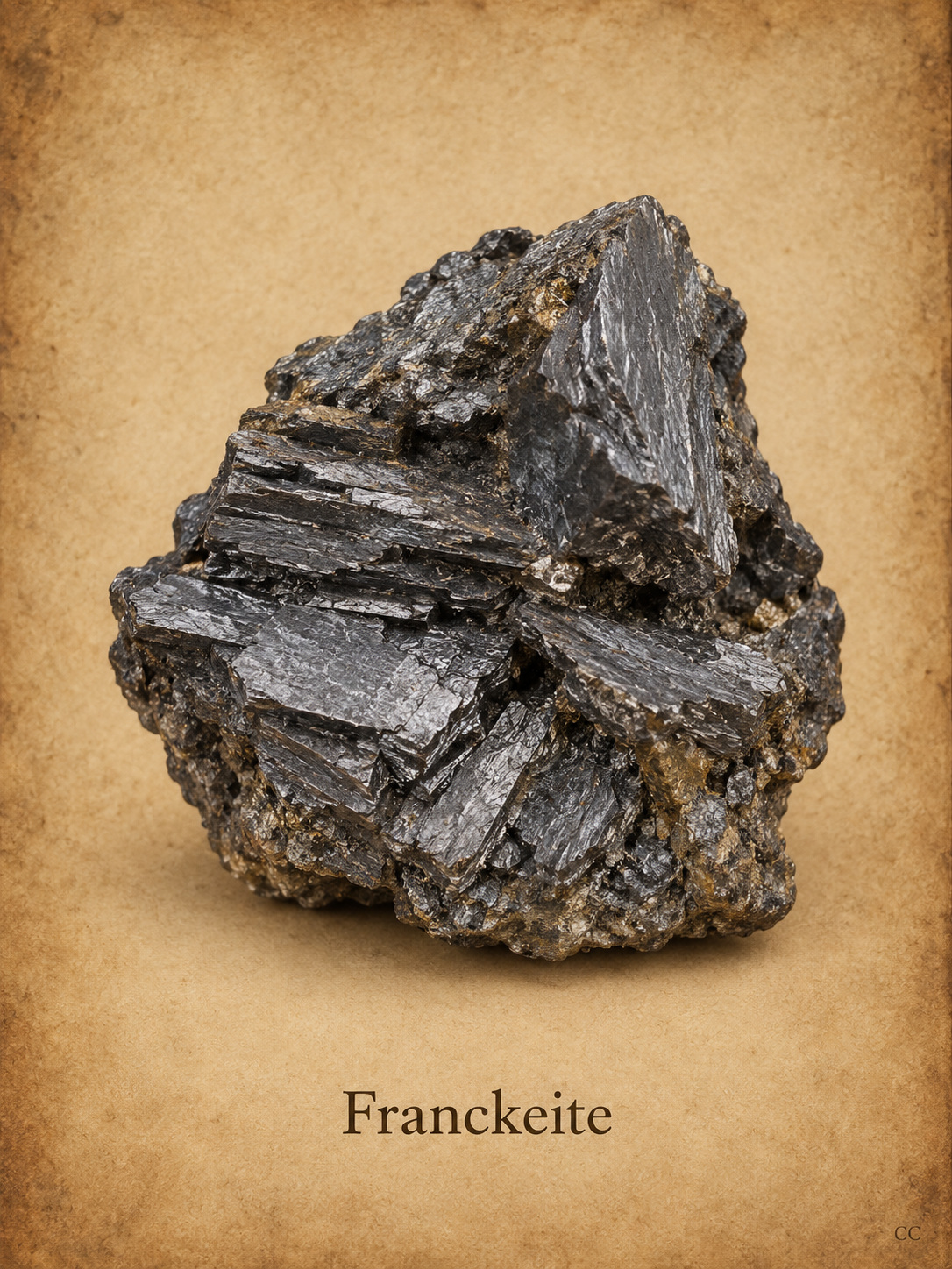 Franckeite specimen