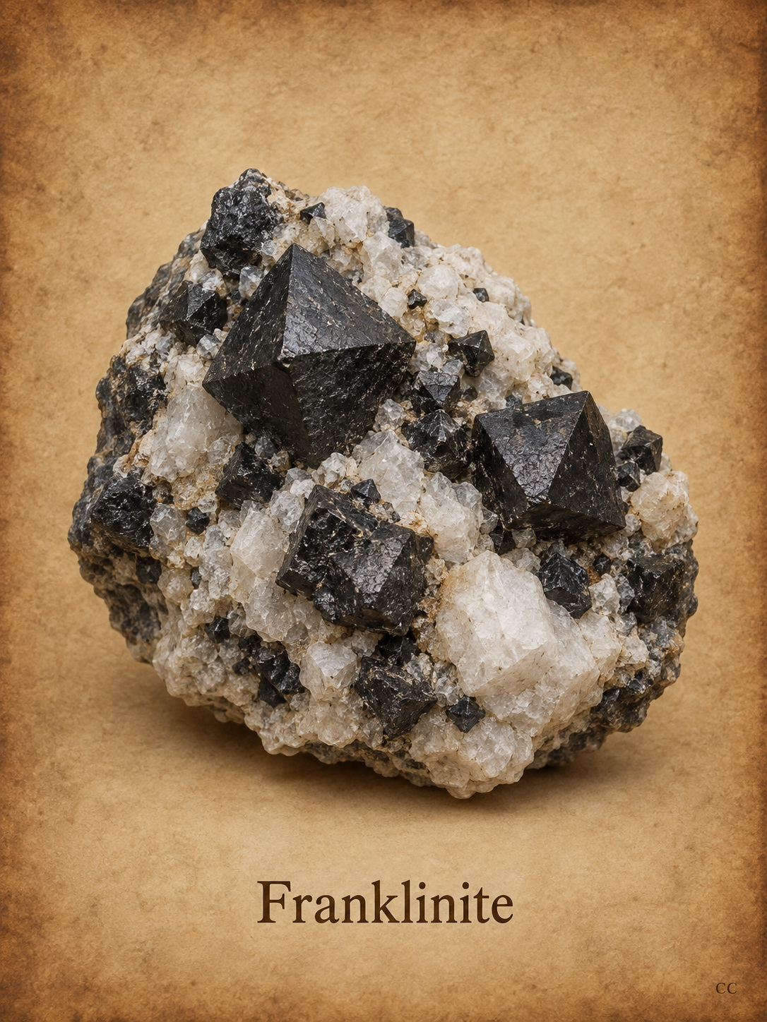 Franklinite specimen