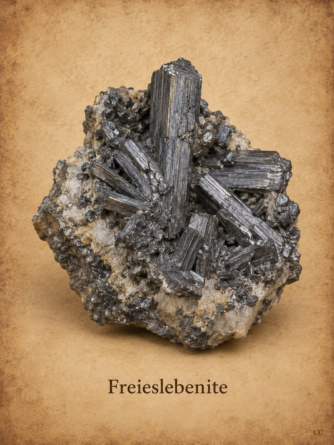 Freieslebenite specimen