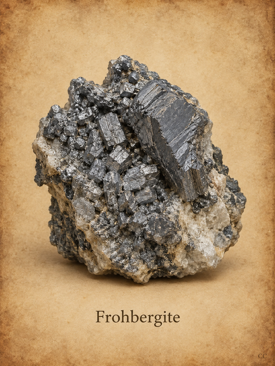 Frohbergite specimen