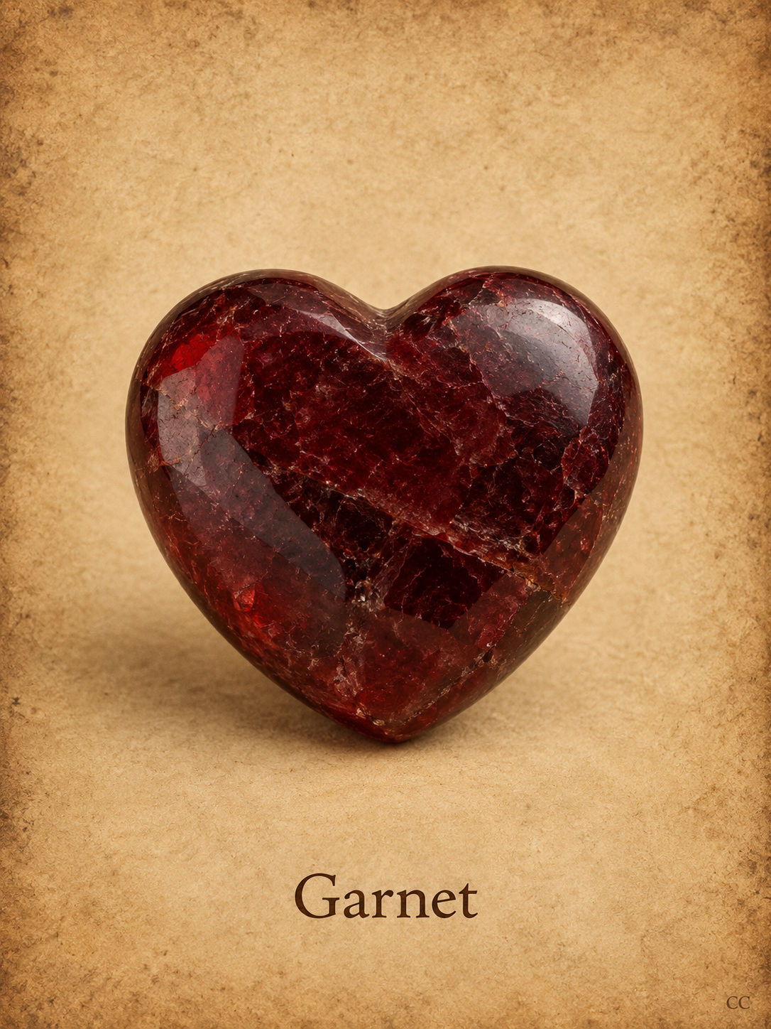 Garnet specimen