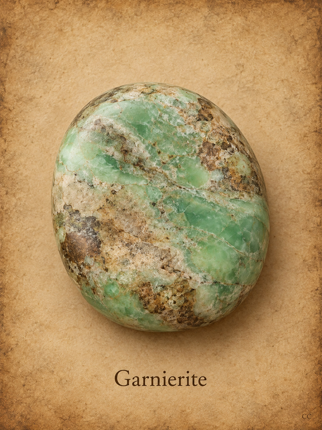 Garnierite specimen