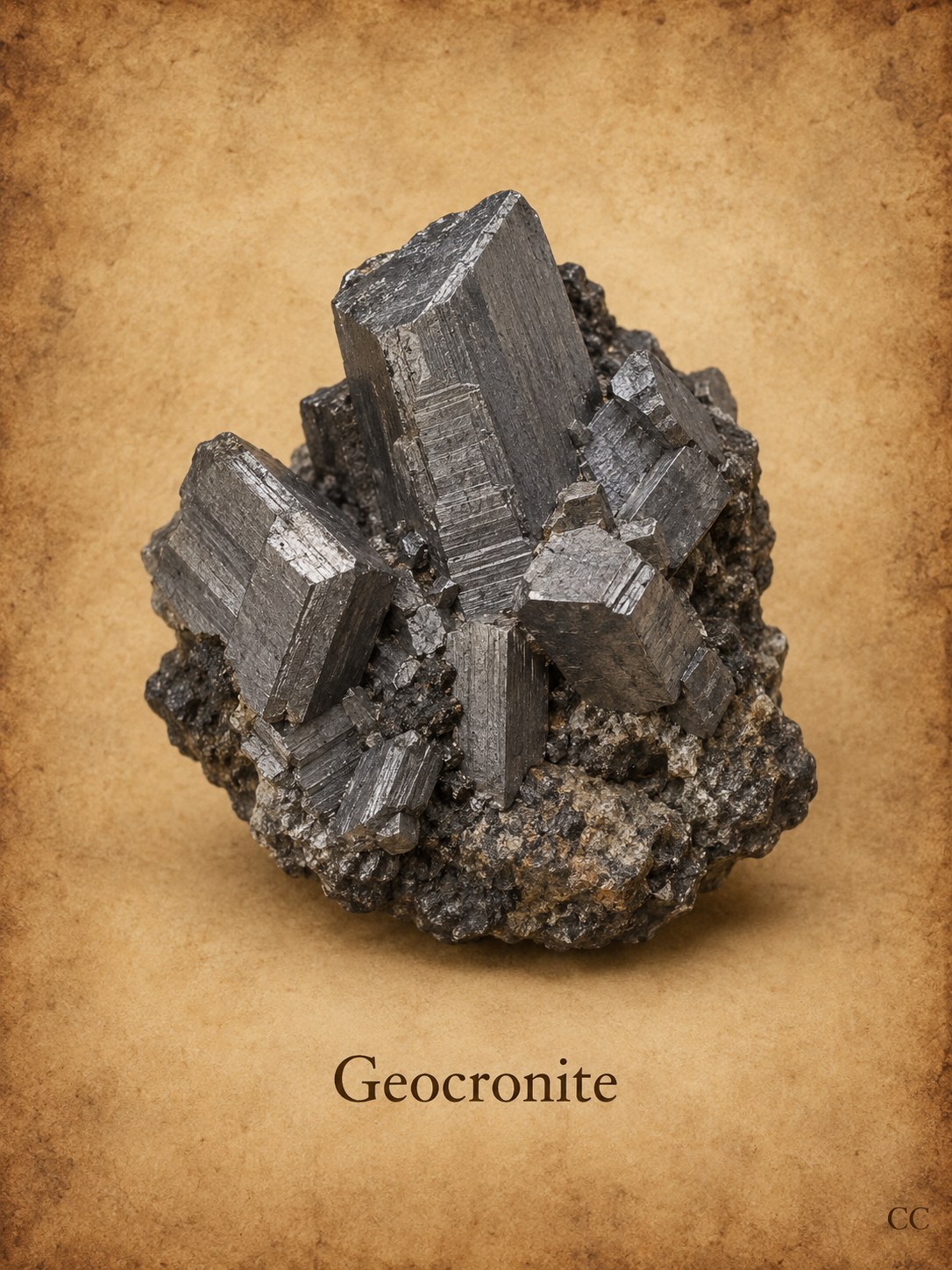 Geocronite specimen